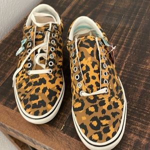NWT leopard Vans